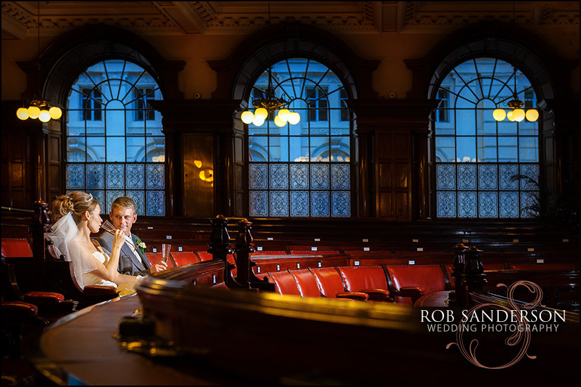 cool Liverpool Town Hall wedding pic