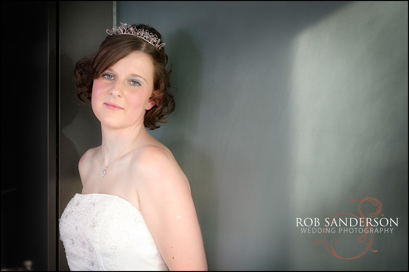 bride portrait Midland Hotel Morecambe
