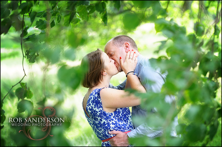 Engagement photo in Sefton Park Liverpool