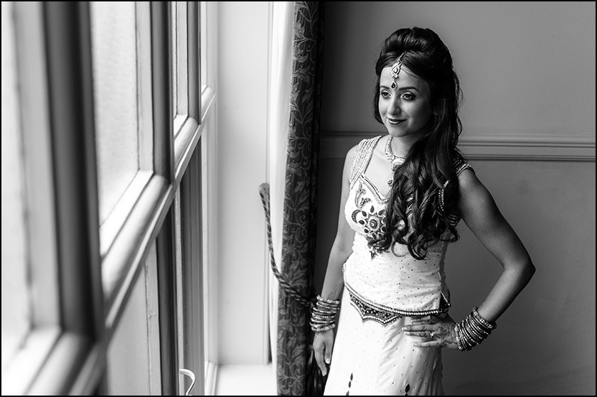 Bride at Macdonald New Blossoms Hotel Chestre