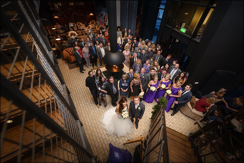 awesome wedding at Malmaison hotel Liverpool
