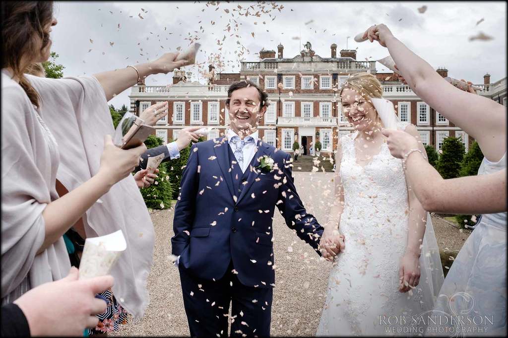 Confetti at Knowsley Hall