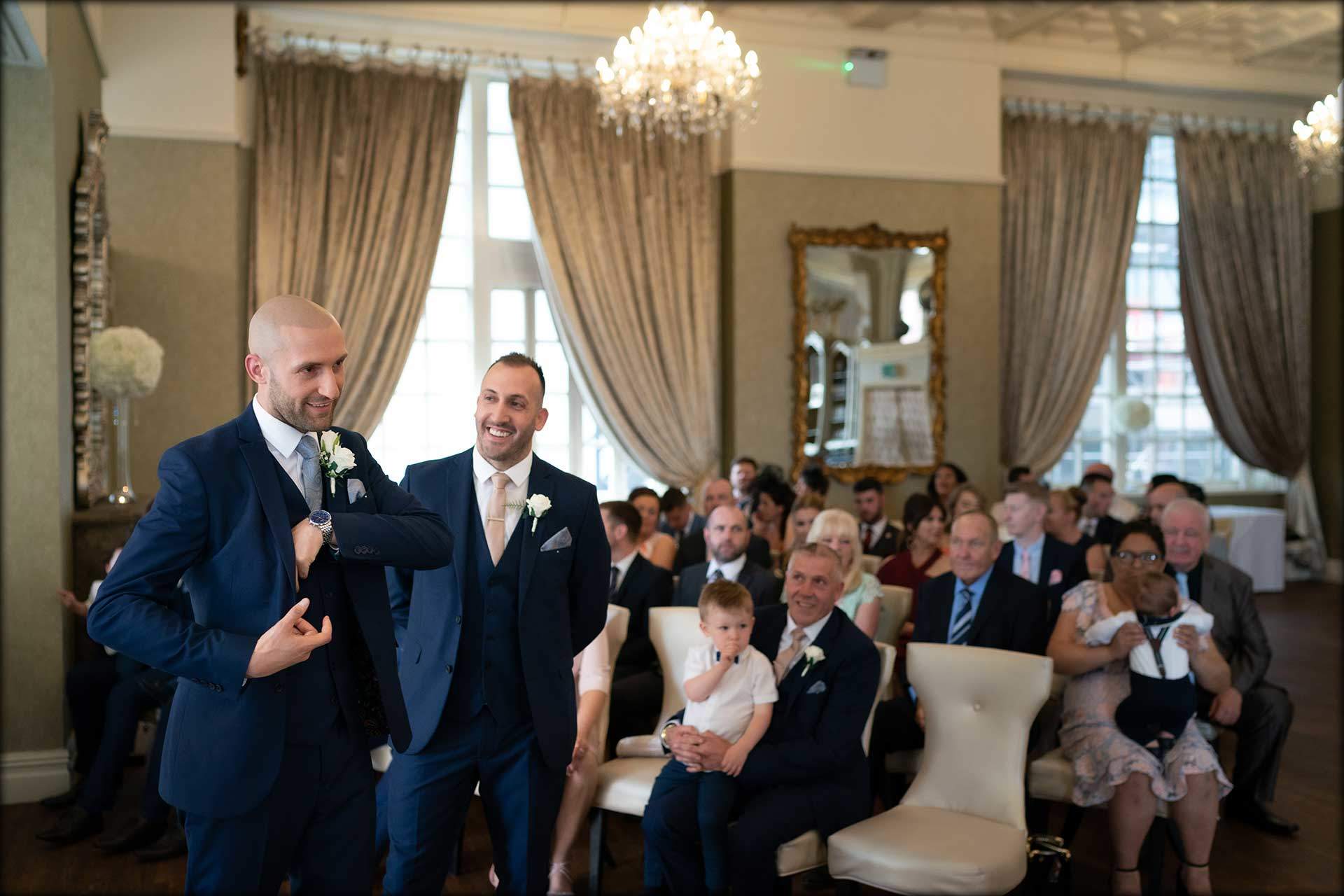 Historic White Star Grand Hall wedding